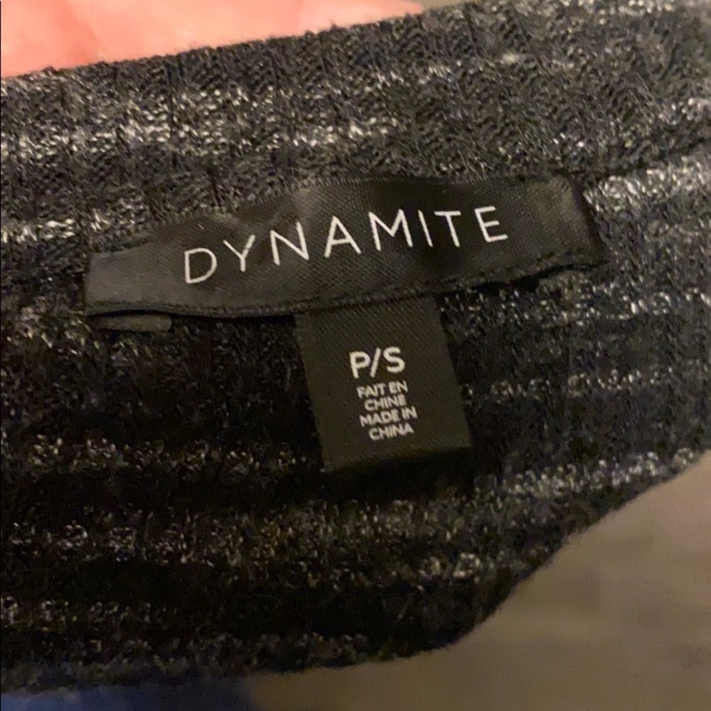 Dynamite Split Side Top In Merle Grey - Picture 5 of 5